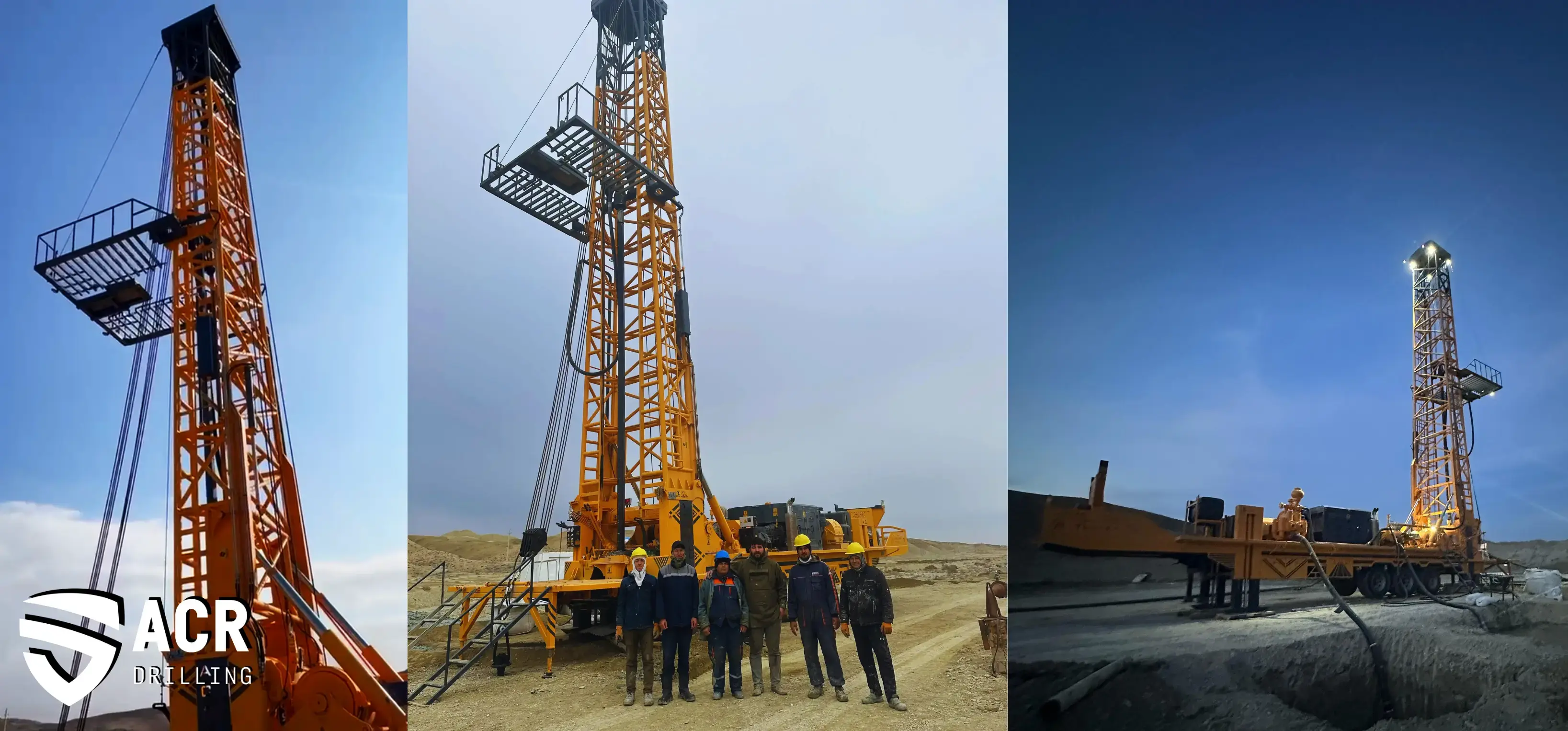 Entrega Gigante de ACR Drilling a Turkmenistán: Serie ACR-1500D para Proyectos de Agua y Minería