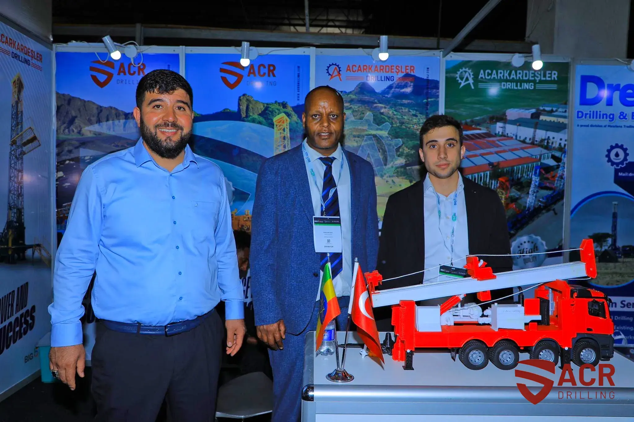 ACR Drilling mostró su fortaleza en Big 5 Construct Etiopía 2025 | Fuerte presencia local con más de 60 máquinas activas